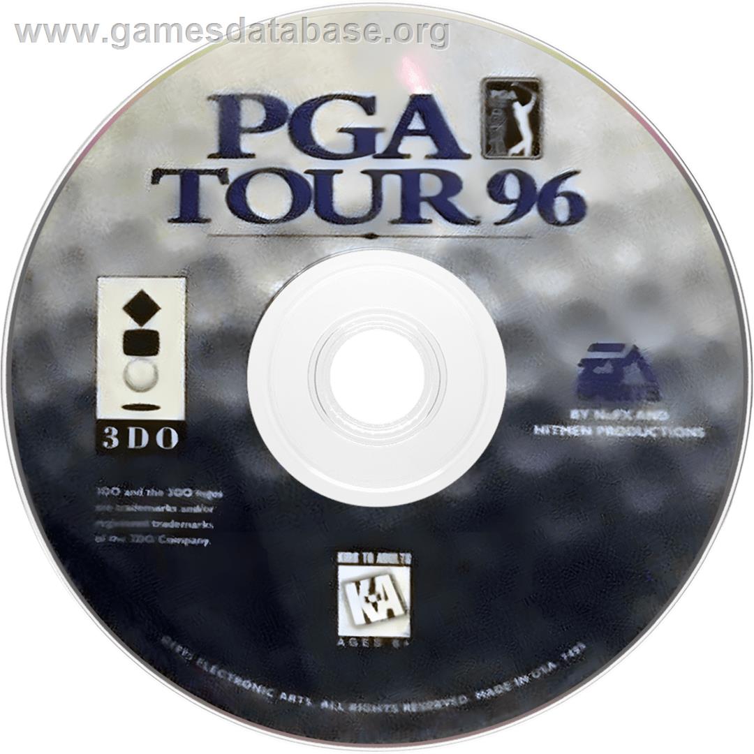 Pga Tour 96 - Panasonic 3DO - Artwork - Cartridge