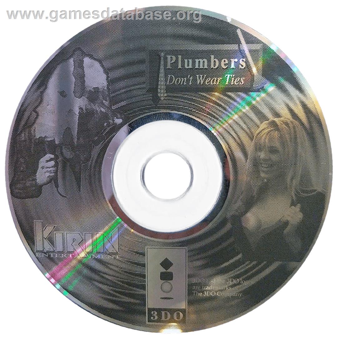 Plumbers Don't Wear Ties - Panasonic 3DO - Artwork - Cartridge