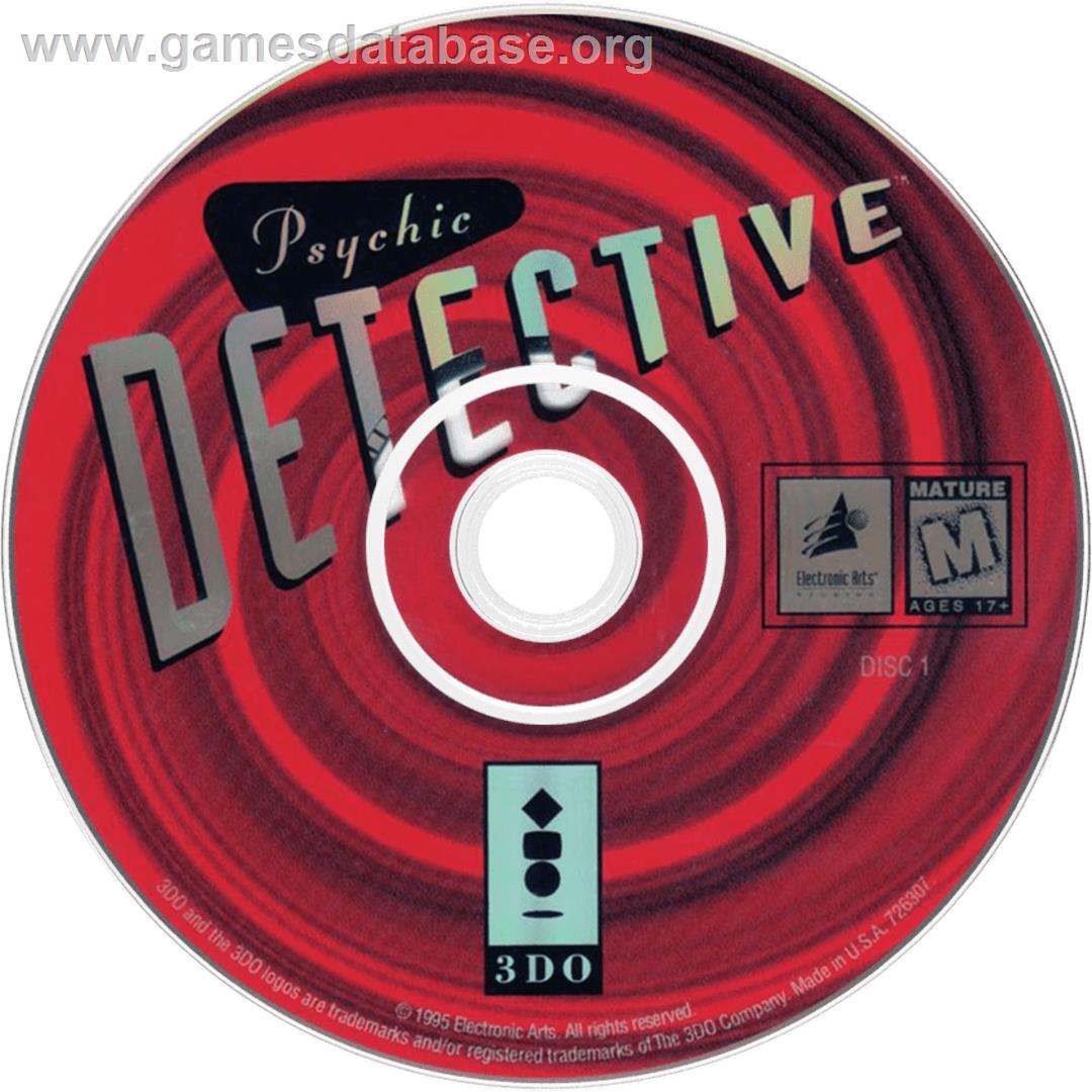 Psychic Detective - Panasonic 3DO - Artwork - Cartridge
