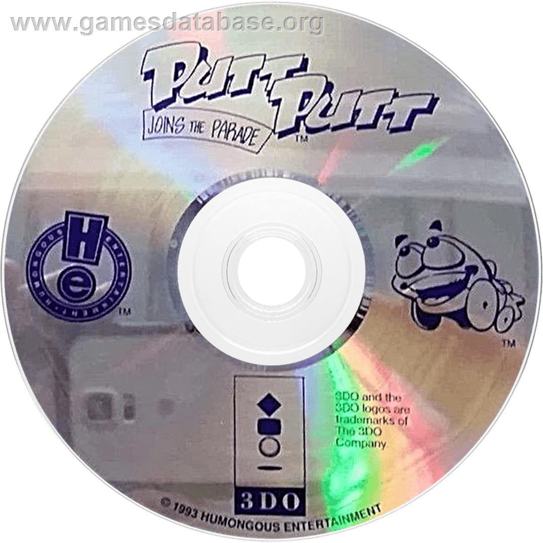 Putt-Putt Joins the Parade - Panasonic 3DO - Artwork - Cartridge