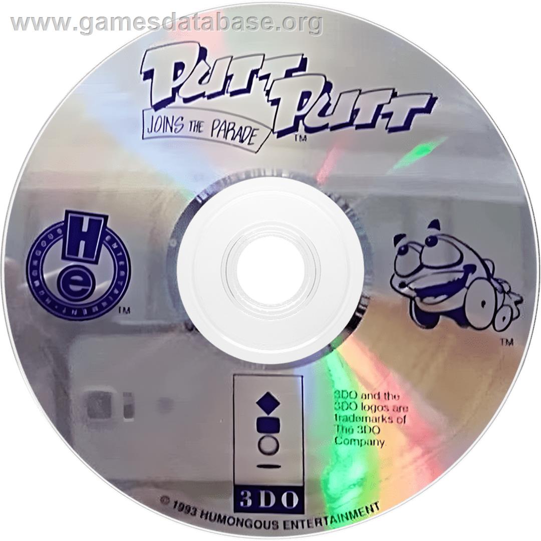 Putt- Putt Joins The Parade - Panasonic 3DO - Artwork - Cartridge