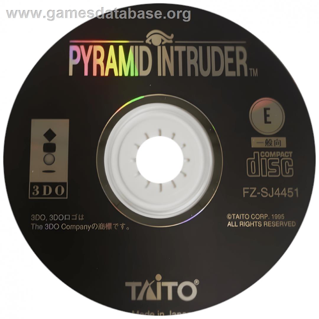 Pyramid Intruder - Panasonic 3DO - Artwork - Cartridge