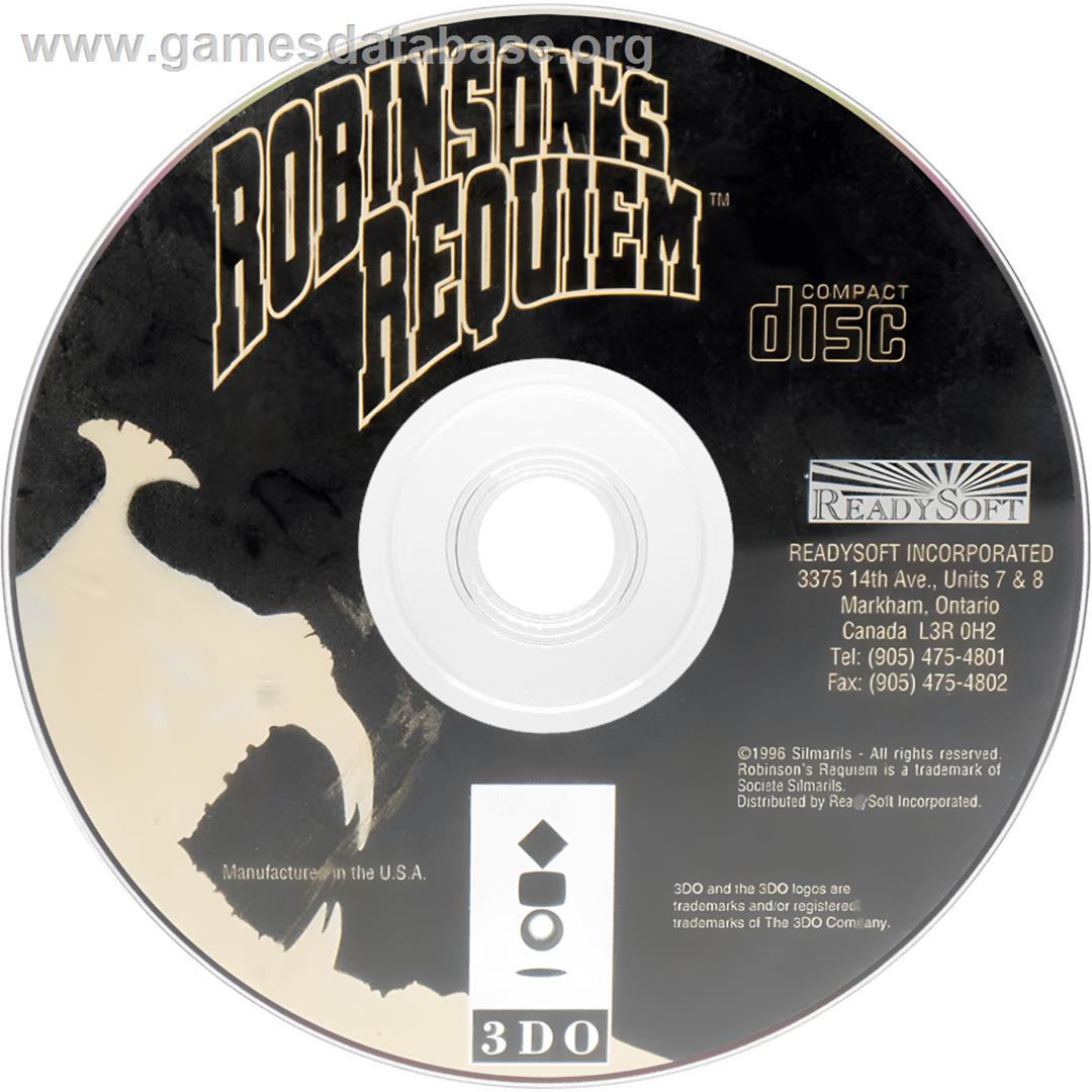 Robinson's Requiem - Panasonic 3DO - Artwork - Cartridge
