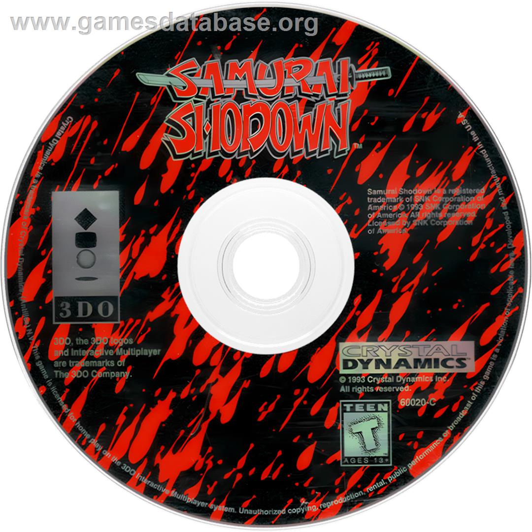 Samurai Shodown - Panasonic 3DO - Artwork - Cartridge