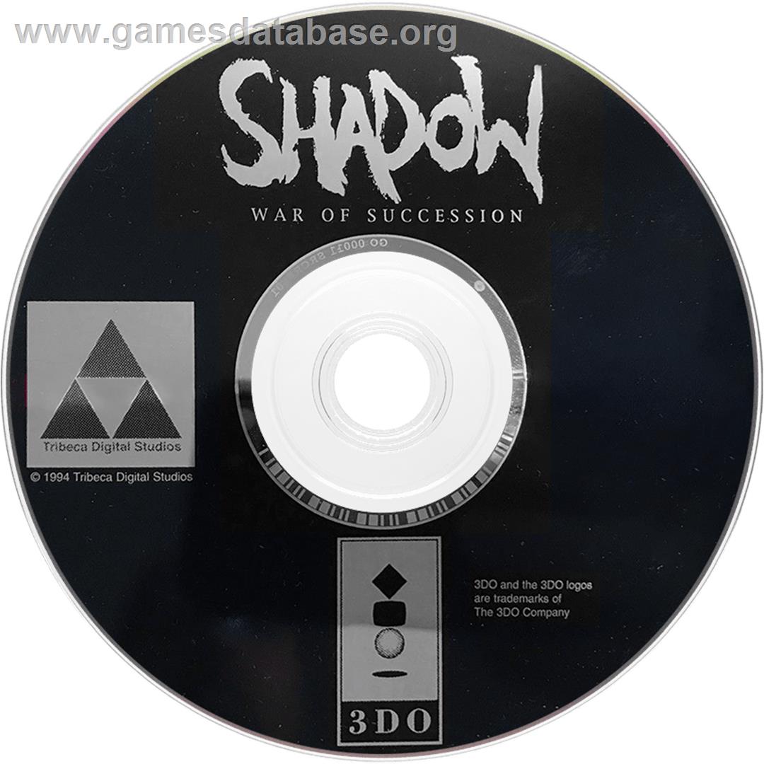 Shadow: War of Succession - Panasonic 3DO - Artwork - Cartridge