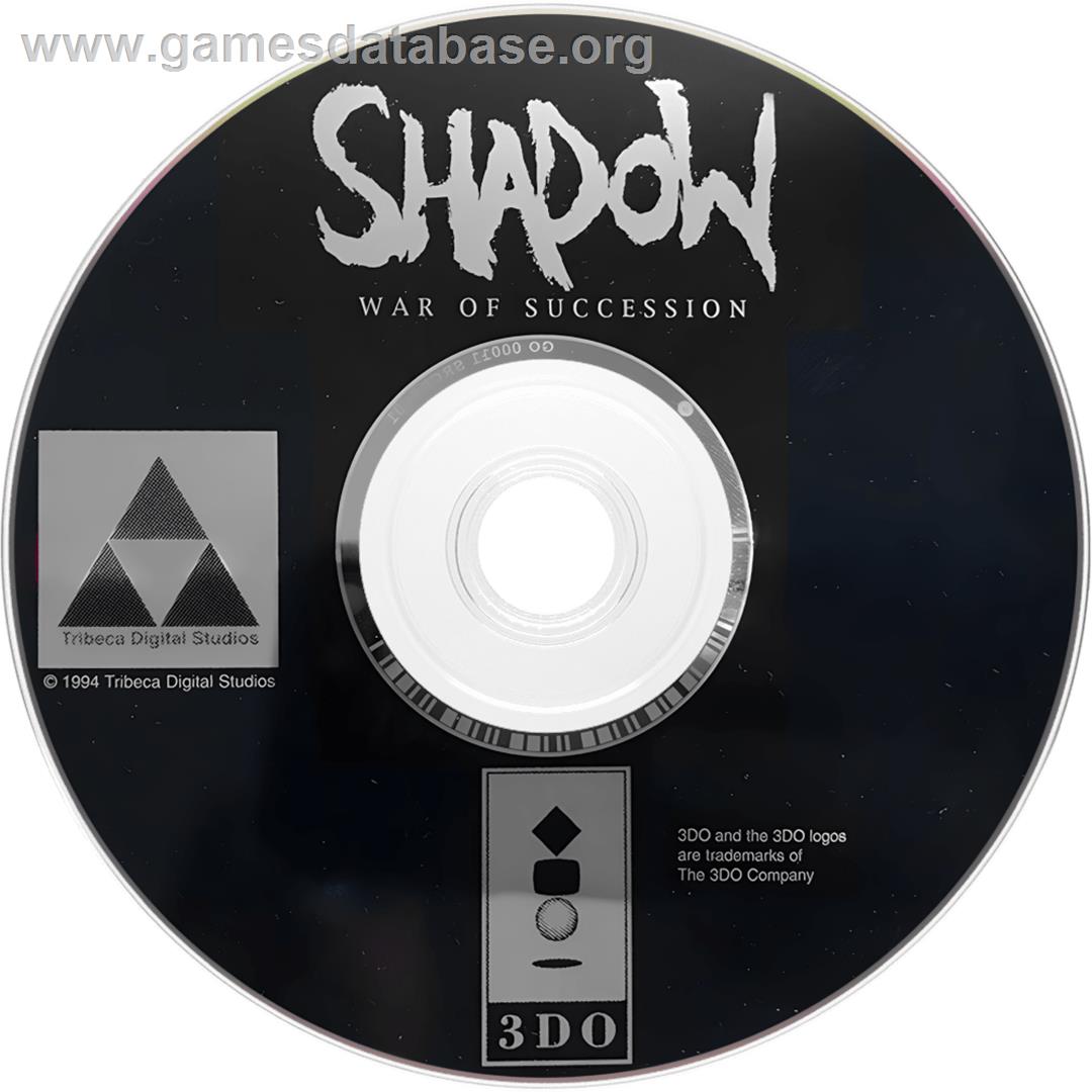 Shadow - War Of Succession - Panasonic 3DO - Artwork - Cartridge