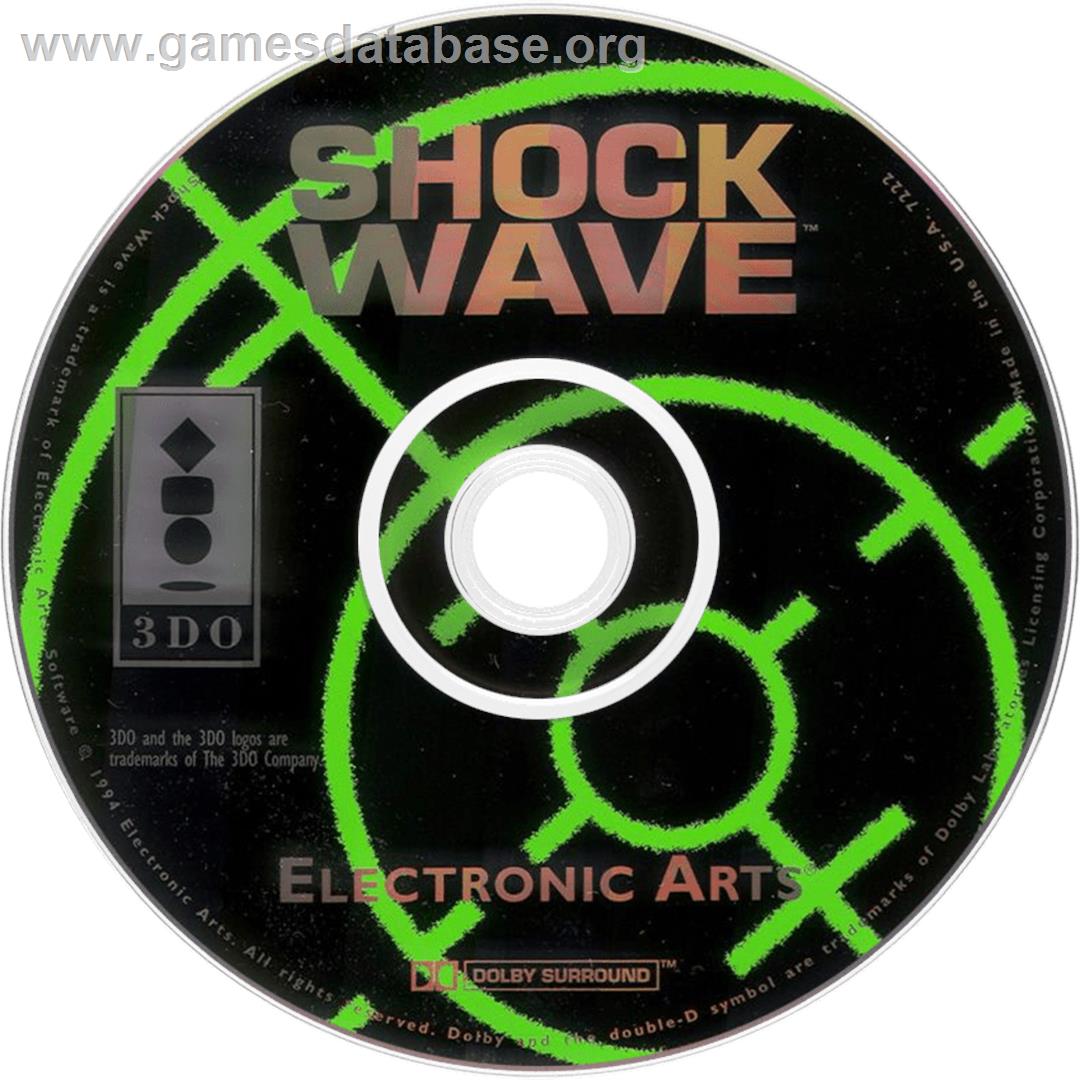 Shock Wave - Panasonic 3DO - Artwork - Cartridge