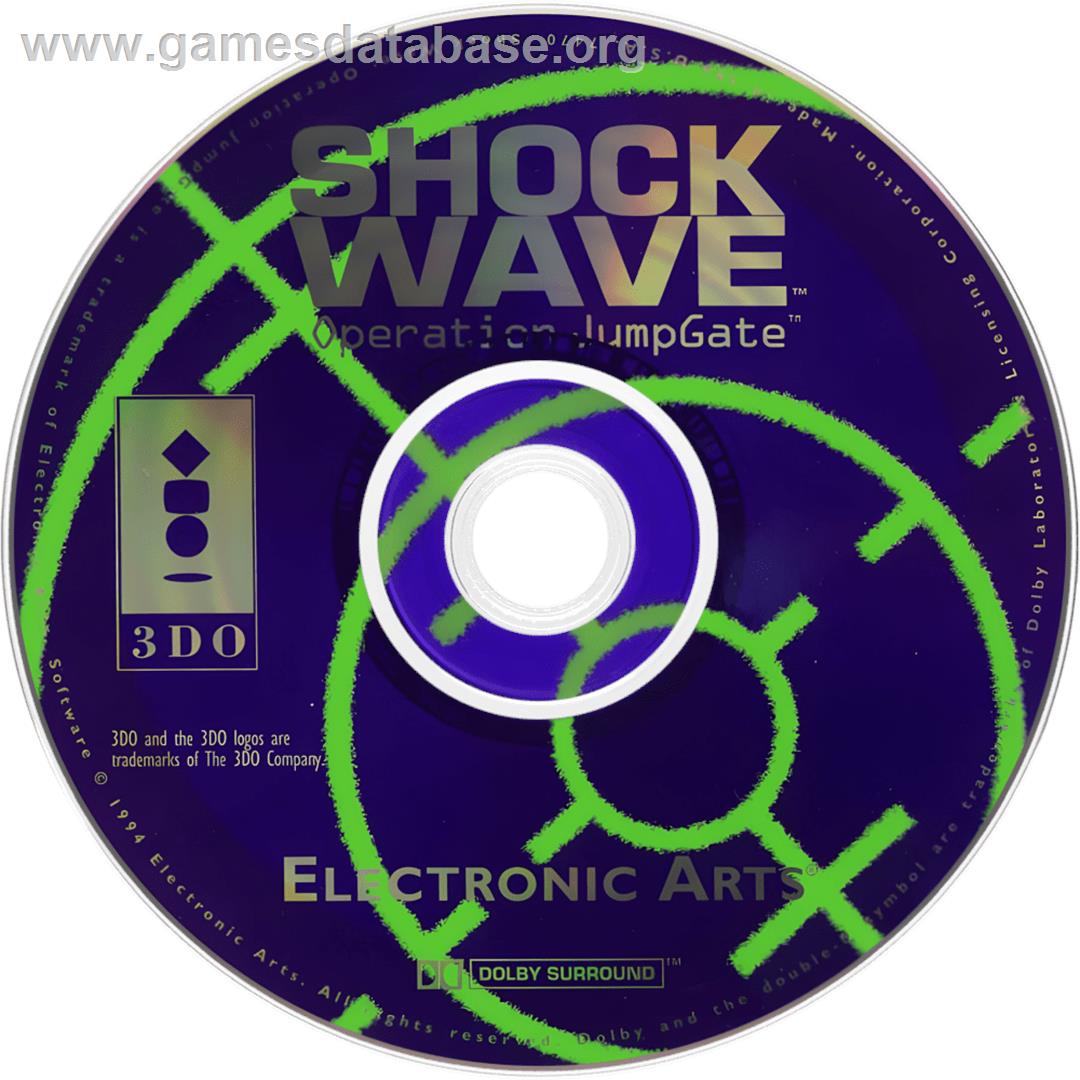 Shock Wave - Operation Jumpgate - Panasonic 3DO - Artwork - Cartridge