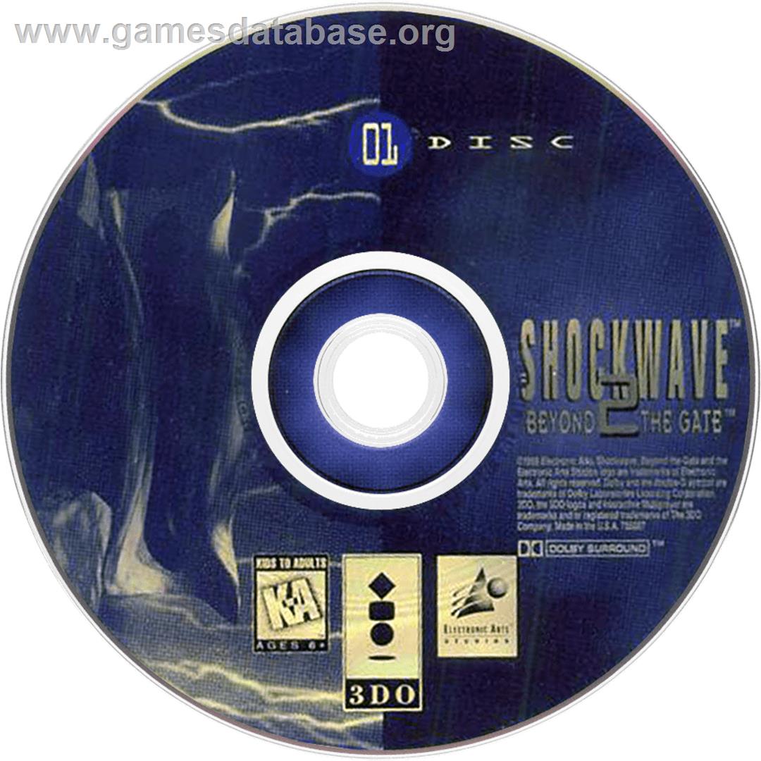 Shock Wave 2: Beyond the Gate - Panasonic 3DO - Artwork - Cartridge