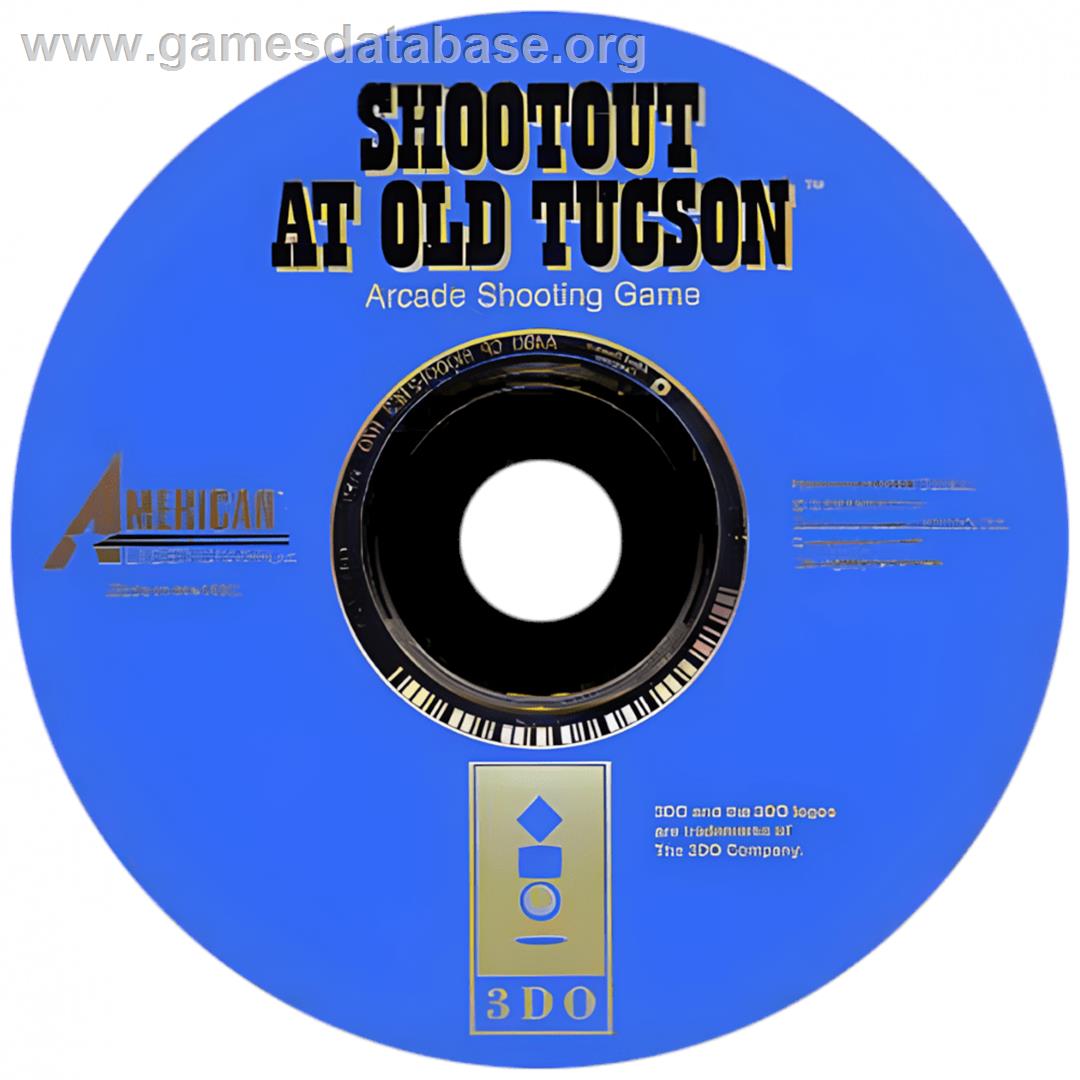 Shootout at Old Tucson - Panasonic 3DO - Artwork - Cartridge