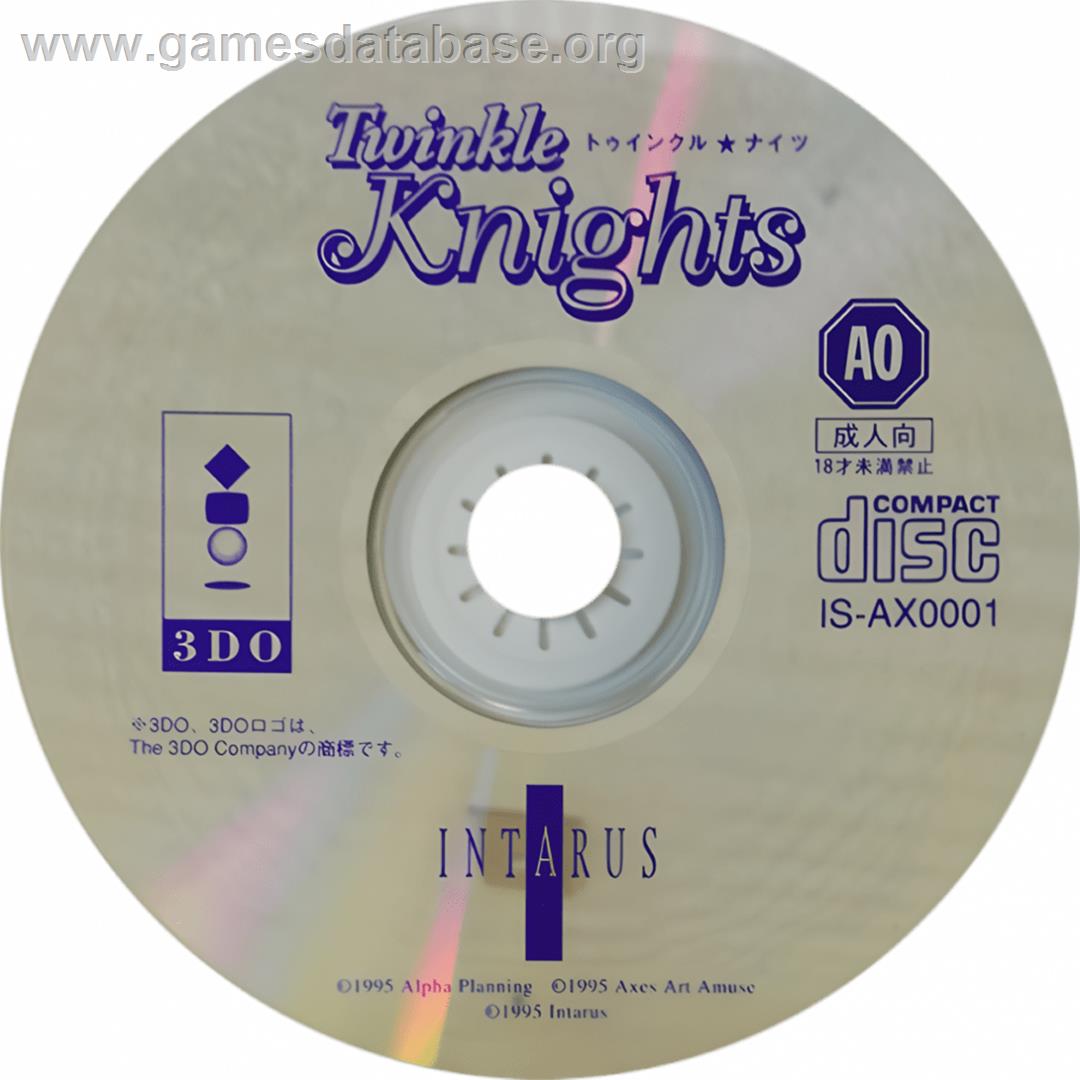 Twinkle Knights - Panasonic 3DO - Artwork - Cartridge
