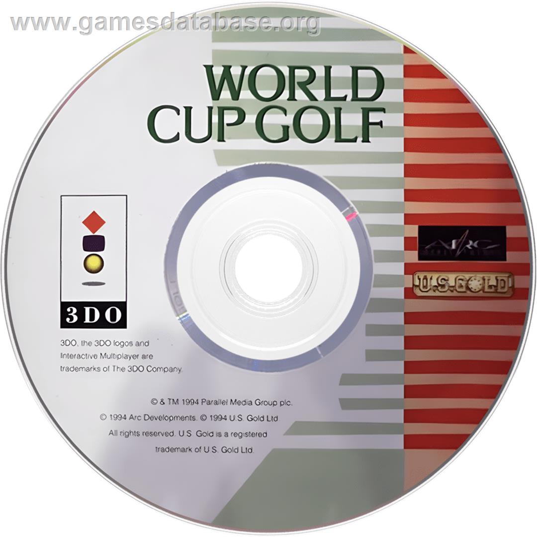 World Cup Golf - Hyatt Dorado Beach - Panasonic 3DO - Artwork - Cartridge