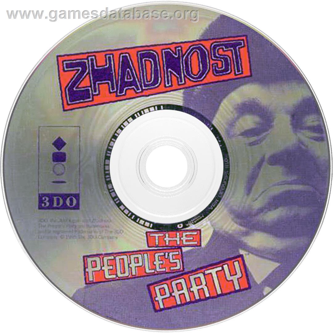 Zhadnost: The People's Party - Panasonic 3DO - Artwork - Cartridge