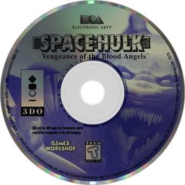 Artwork on the Disc for Space Hulk: Vengeance of the Blood Angels on the Panasonic 3DO.