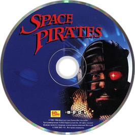 Artwork on the Disc for Space Pirates v2.2 on the Panasonic 3DO.