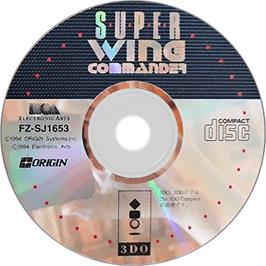 Artwork on the Disc for Super Wing Commander on the Panasonic 3DO.