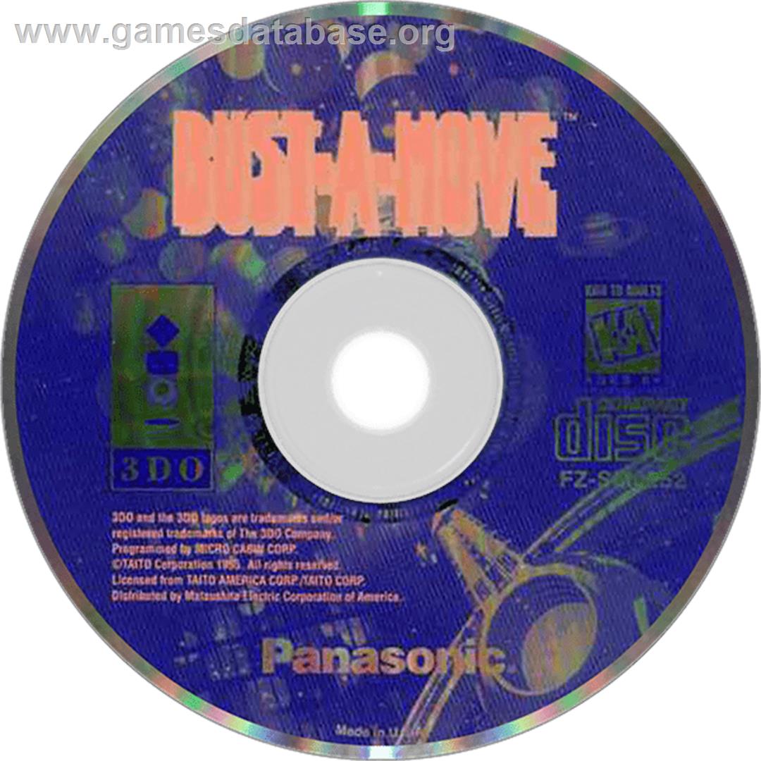 Bust a Move - Panasonic 3DO - Artwork - Disc