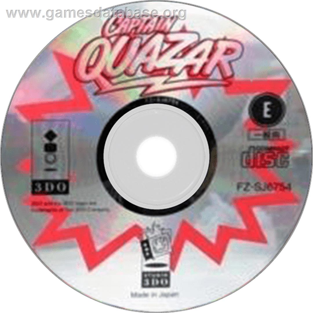 Captain Quazar - Panasonic 3DO - Artwork - Disc