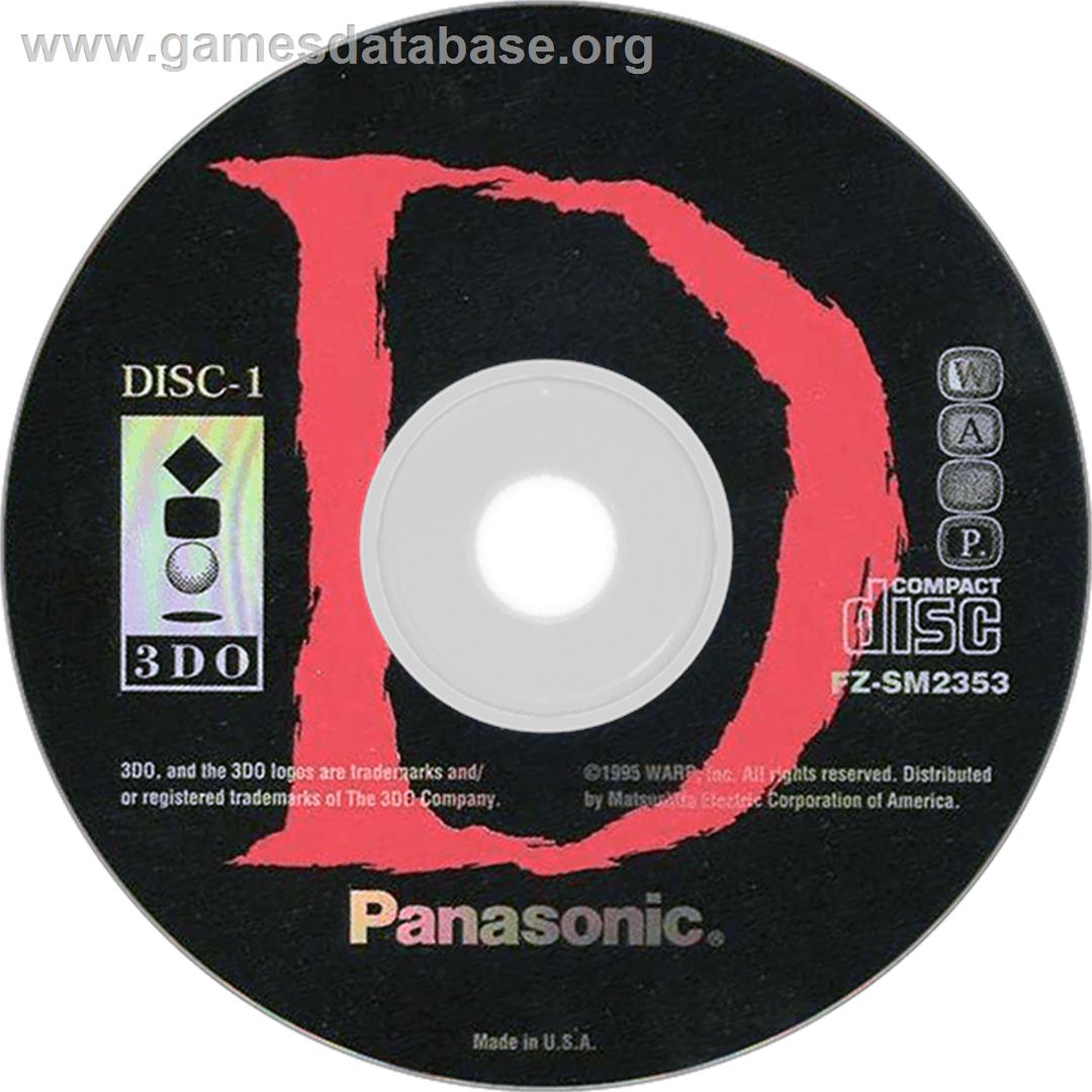 D - Panasonic 3DO - Artwork - Disc