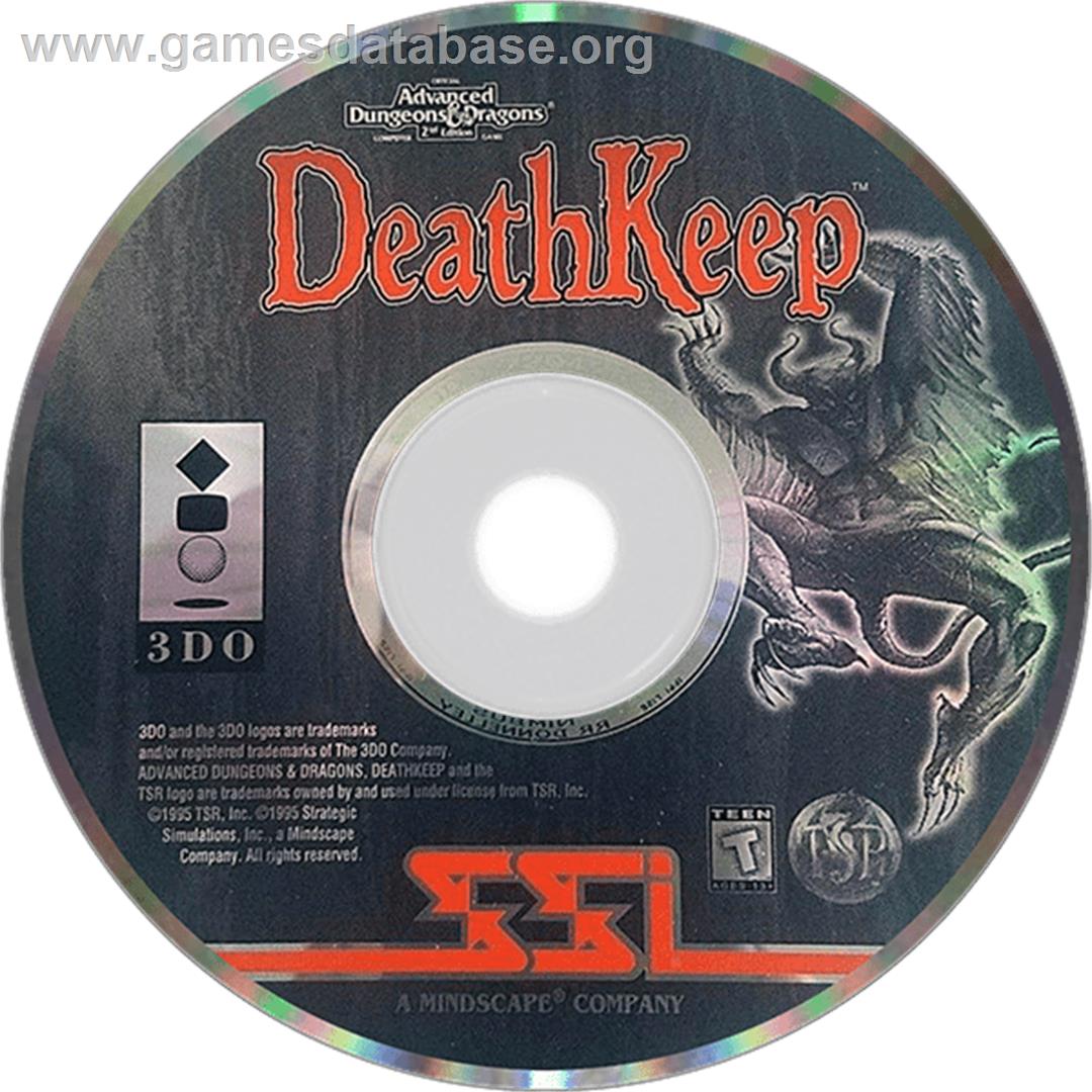 Deathkeep - Panasonic 3DO - Artwork - Disc