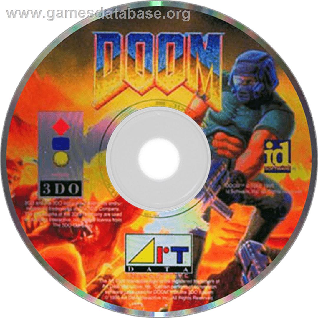 Doom - Panasonic 3DO - Artwork - Disc