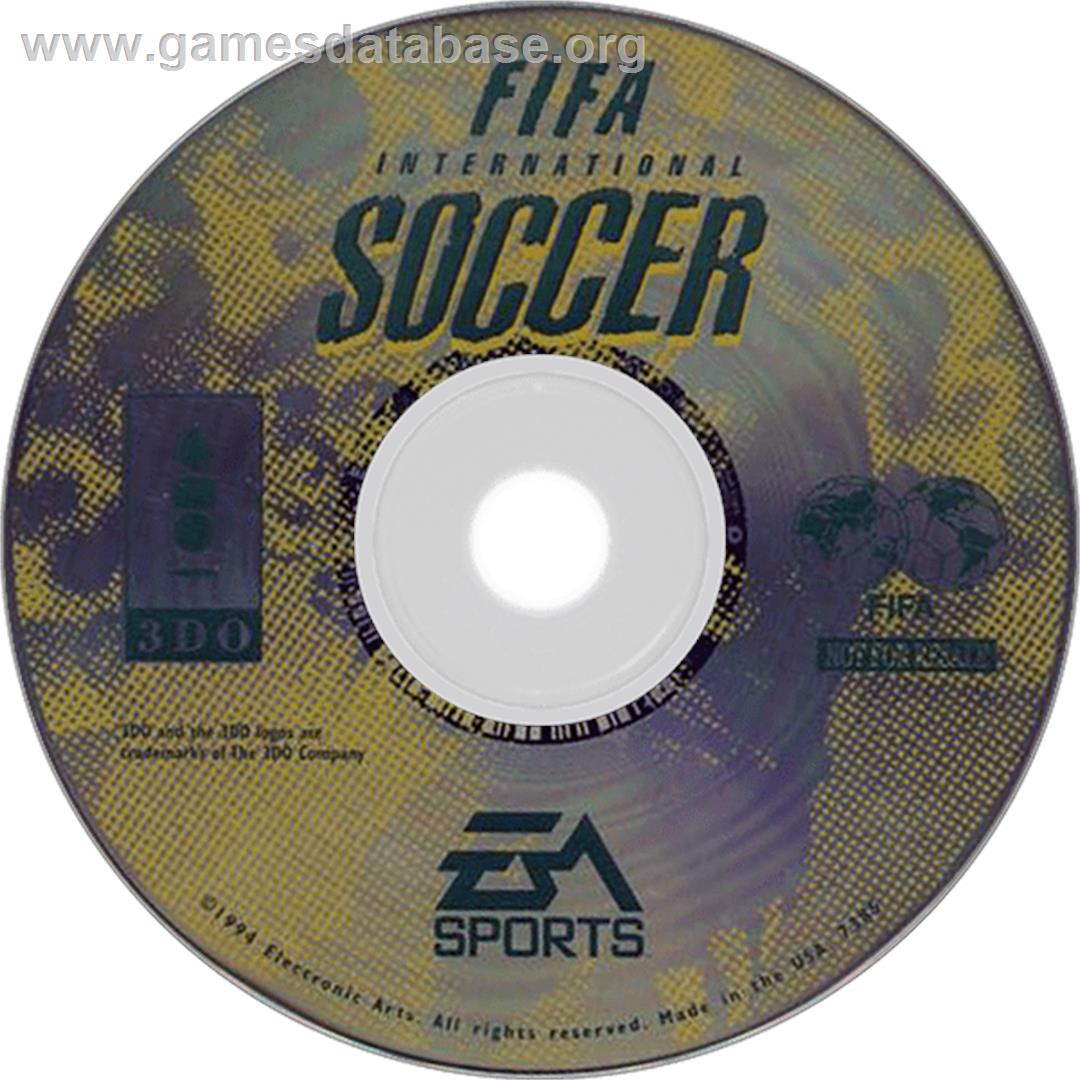 FIFA International Soccer - Panasonic 3DO - Artwork - Disc