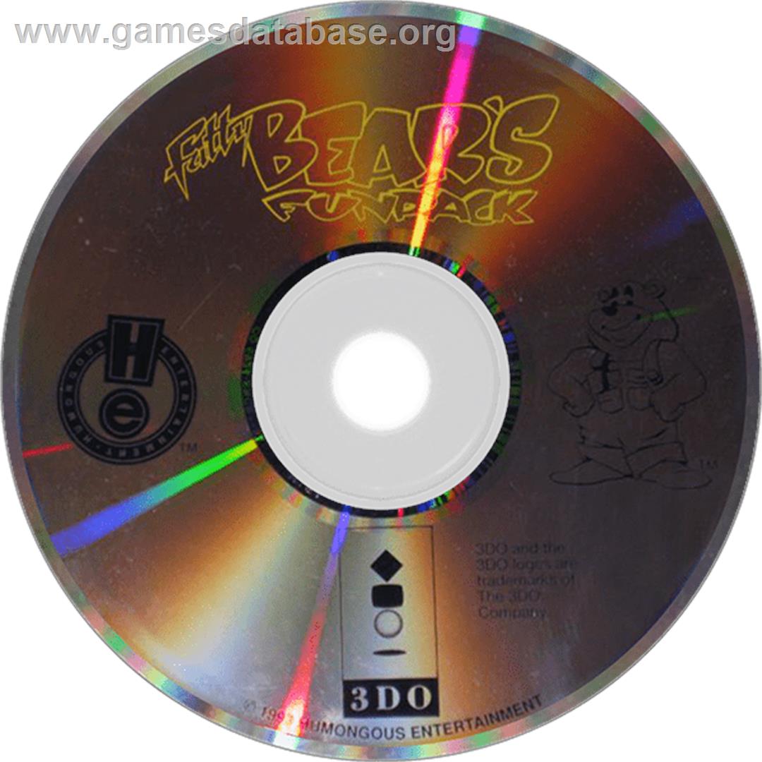 Fatty Bear's Fun Pack - Panasonic 3DO - Artwork - Disc