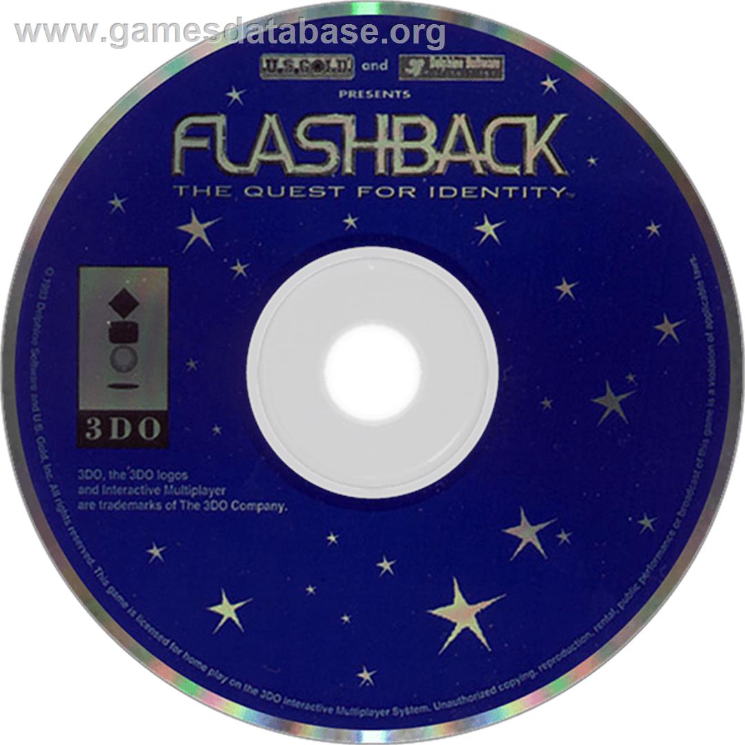 Flashback - Panasonic 3DO - Artwork - Disc