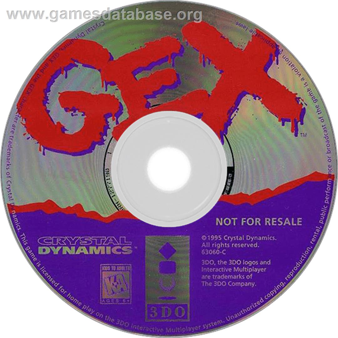 Gex - Panasonic 3DO - Artwork - Disc