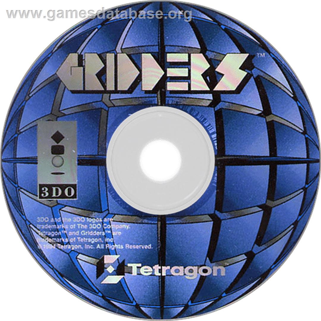 Gridders - Panasonic 3DO - Artwork - Disc
