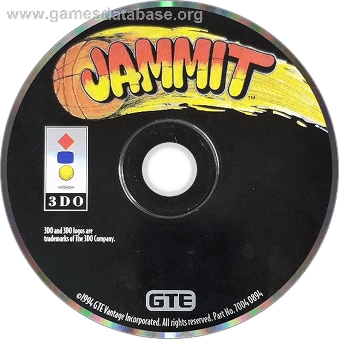 Jammit - Panasonic 3DO - Artwork - Disc