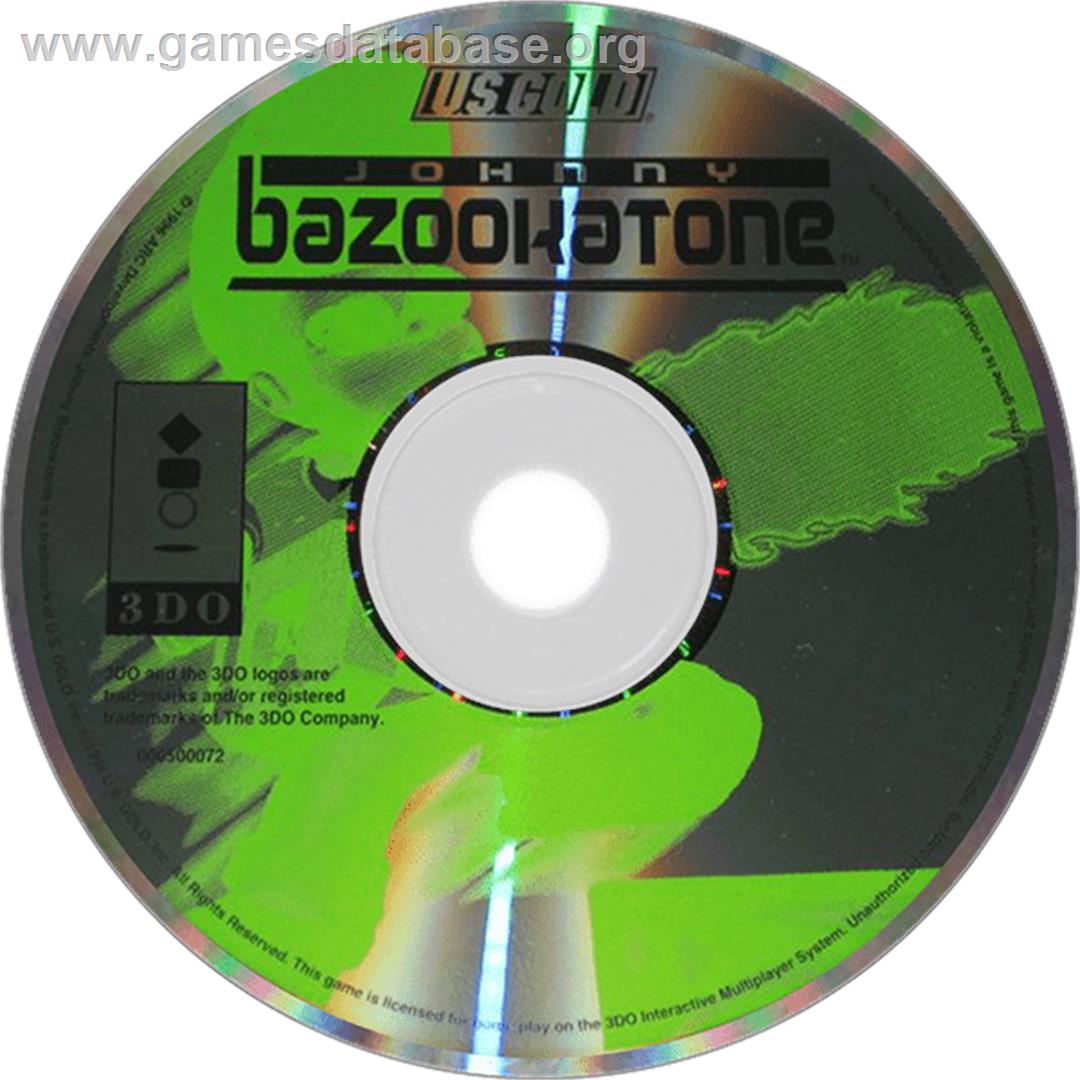 Johnny Bazookatone - Panasonic 3DO - Artwork - Disc