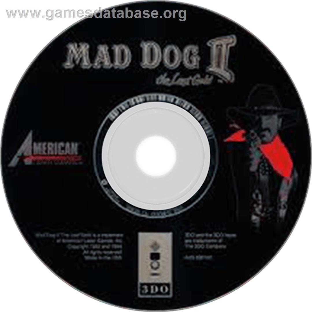 Mad Dog II: The Lost Gold - Panasonic 3DO - Artwork - Disc