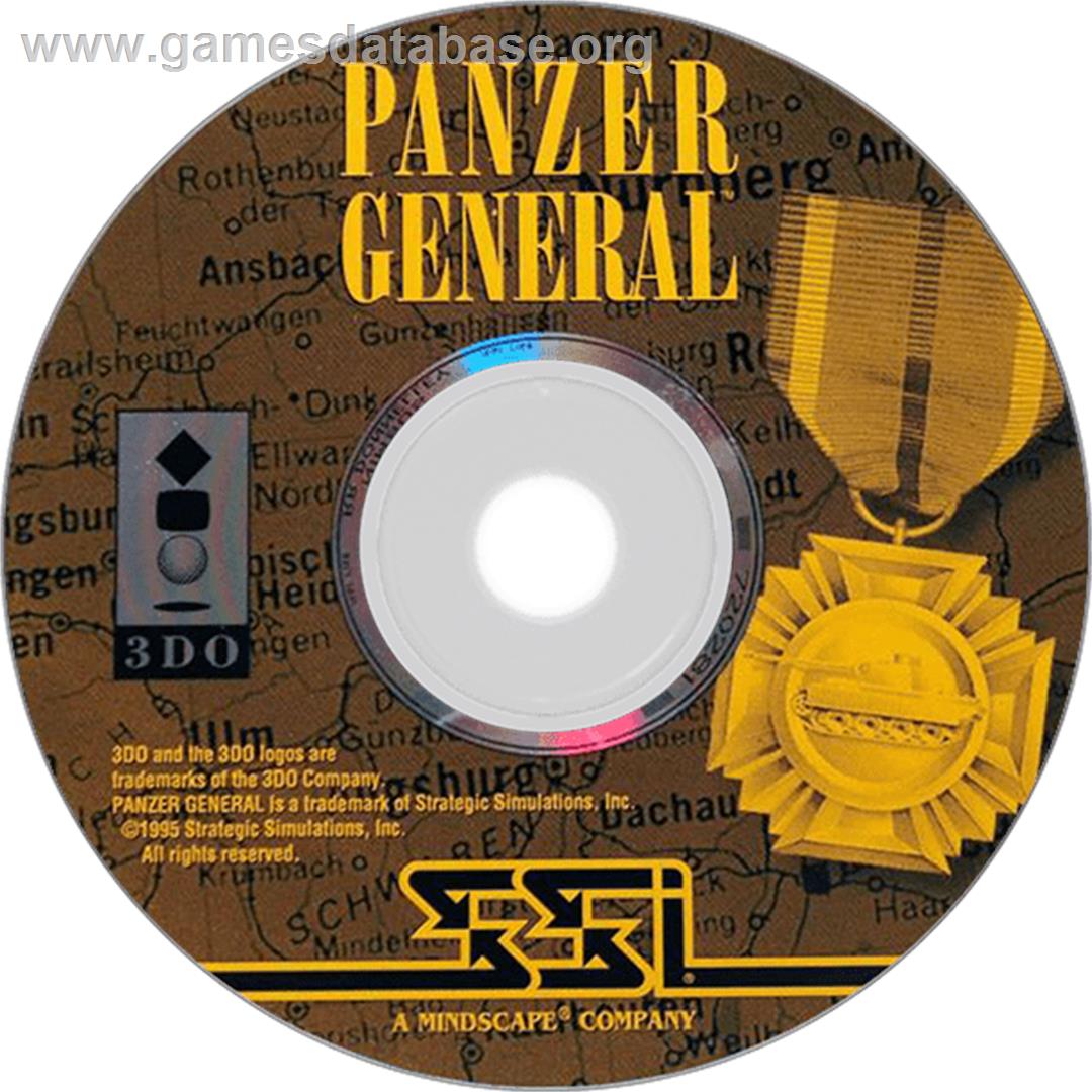 Panzer General - Panasonic 3DO - Artwork - Disc