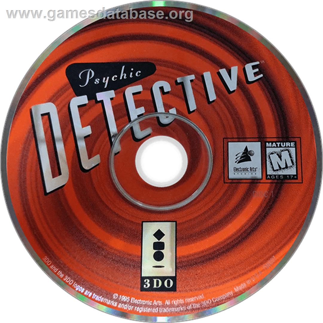 Psychic Detective - Panasonic 3DO - Artwork - Disc