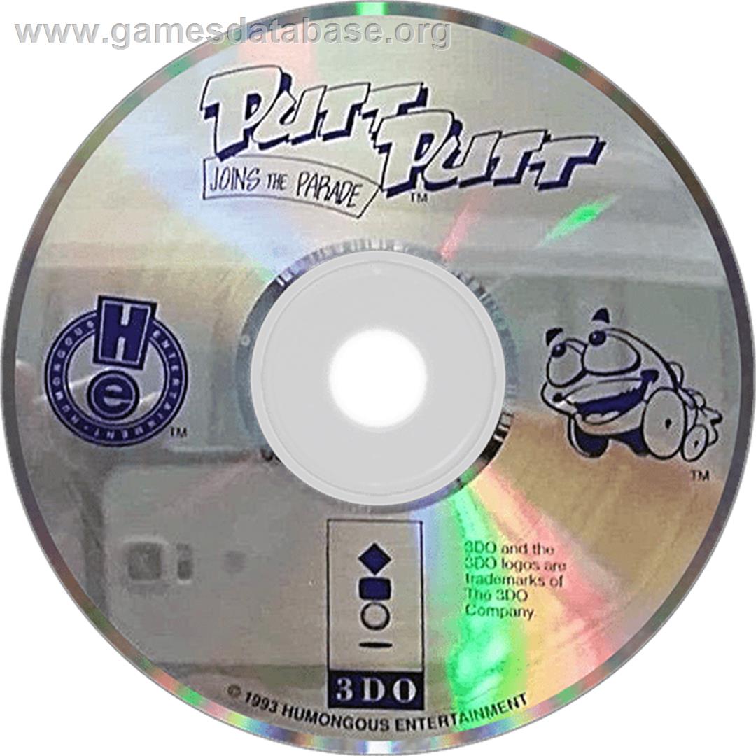 Putt-Putt Joins the Parade - Panasonic 3DO - Artwork - Disc