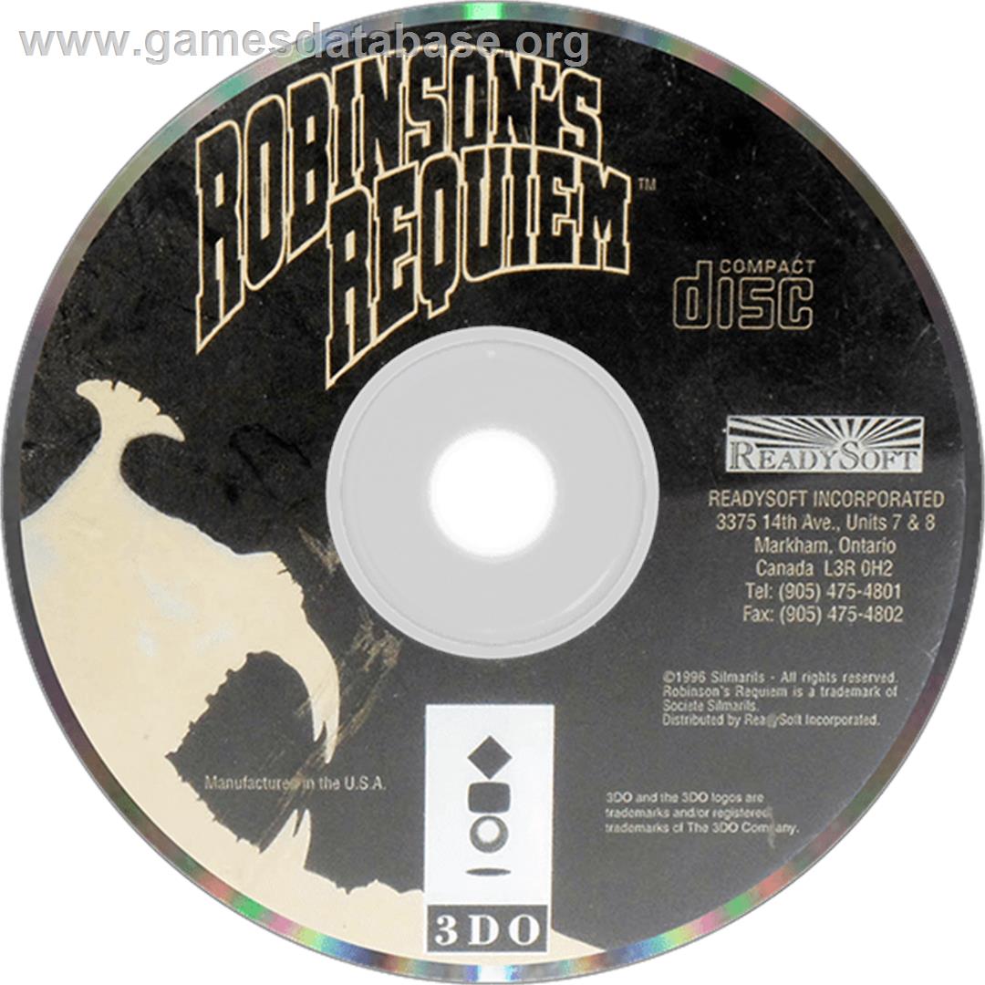 Robinson's Requiem - Panasonic 3DO - Artwork - Disc