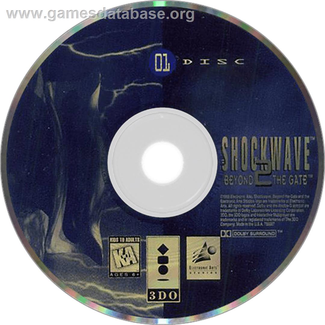 Shock Wave 2: Beyond the Gate - Panasonic 3DO - Artwork - Disc