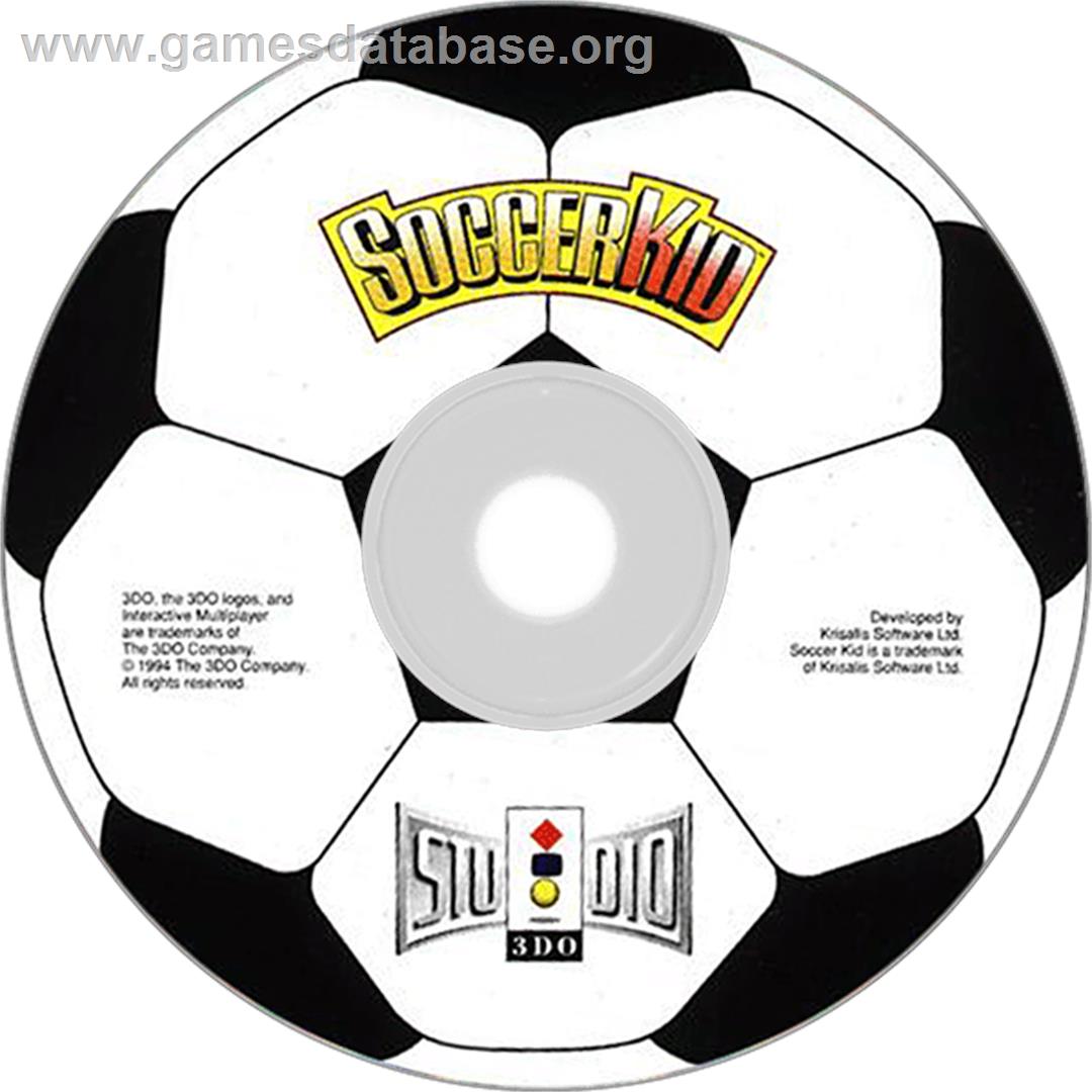 Soccer Kid - Panasonic 3DO - Artwork - Disc