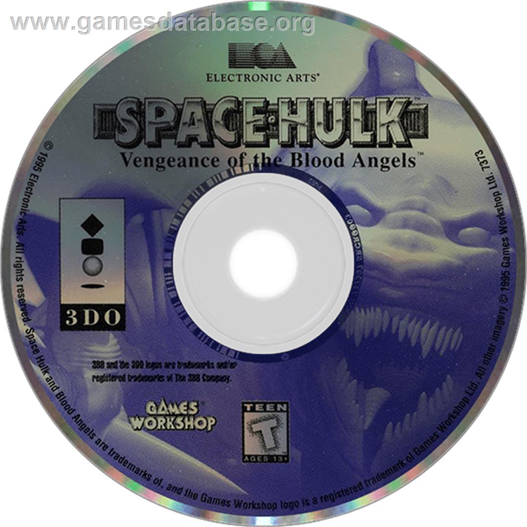 Space Hulk: Vengeance of the Blood Angels - Panasonic 3DO - Artwork - Disc