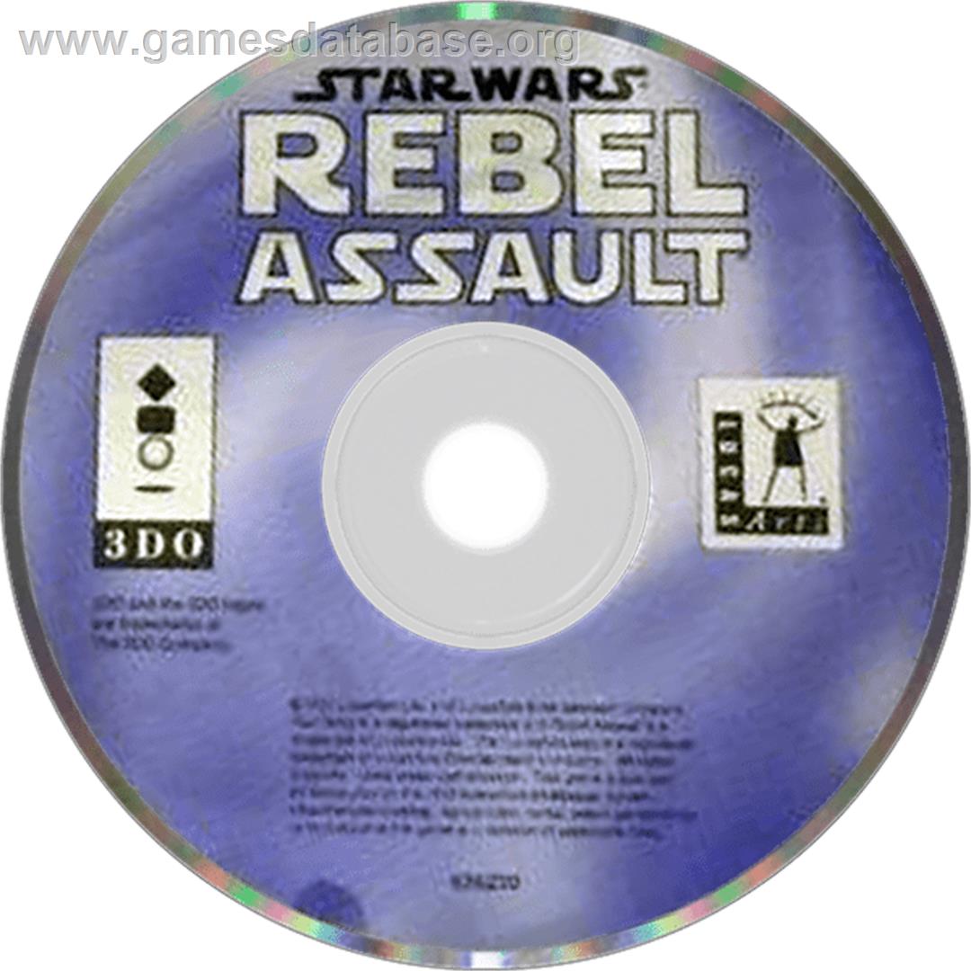 Star Wars: Rebel Assault - Panasonic 3DO - Artwork - Disc