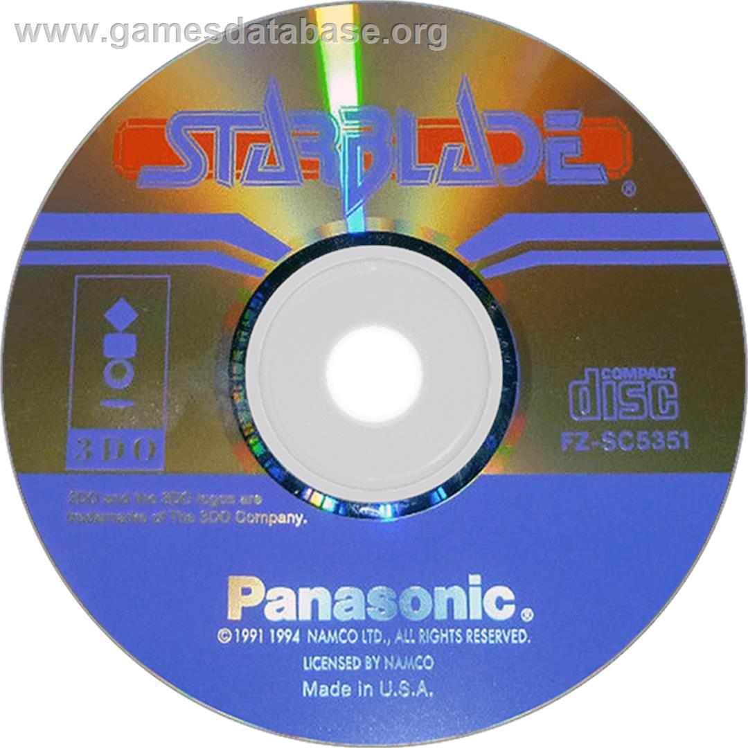 Starblade - Panasonic 3DO - Artwork - Disc