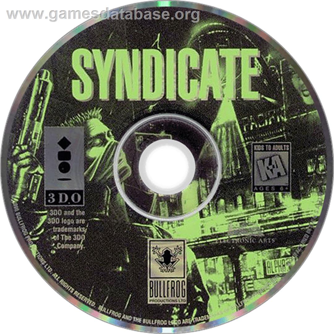 Syndicate - Panasonic 3DO - Artwork - Disc