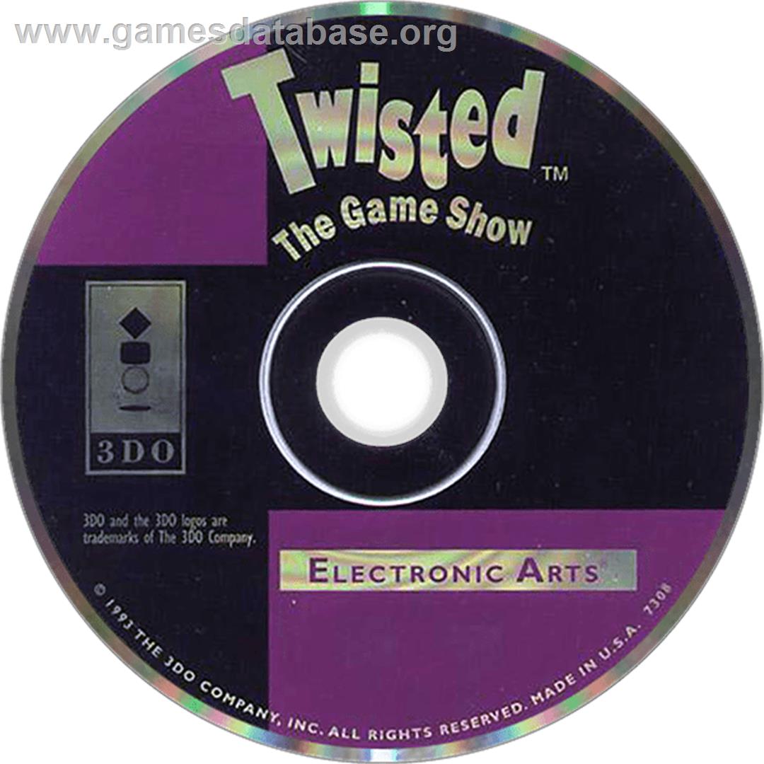 Twisted: The Game Show - Panasonic 3DO - Artwork - Disc