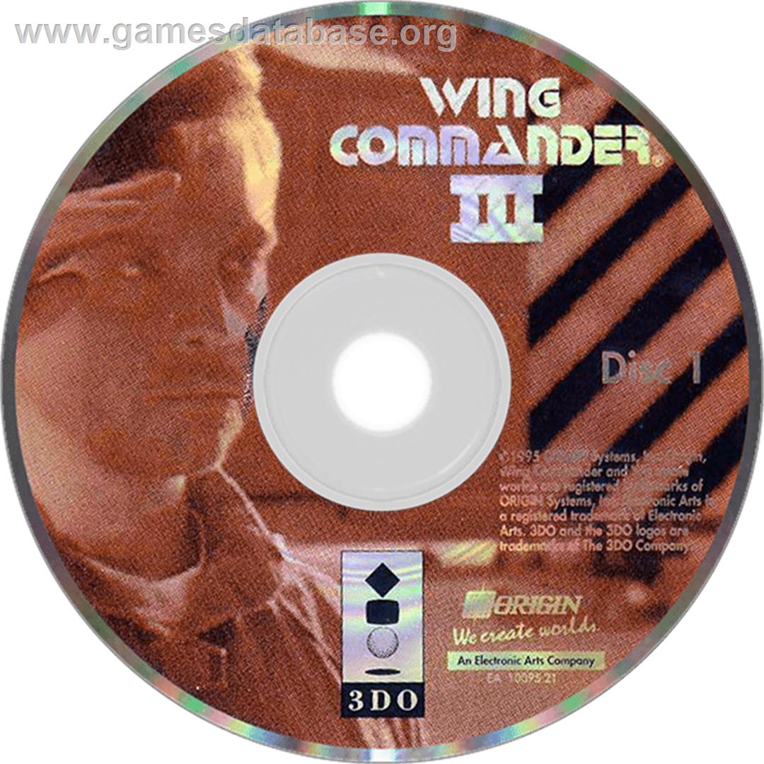 Wing Commander III: Heart of the Tiger - Panasonic 3DO - Artwork - Disc