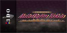 Arcade Cabinet Marquee for Autobahn Tokio.