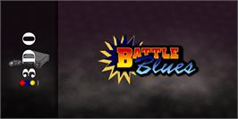 Arcade Cabinet Marquee for Battle Blues.