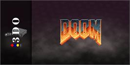 Arcade Cabinet Marquee for Doom.