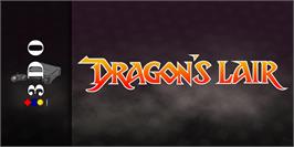 Arcade Cabinet Marquee for Dragon's Lair.