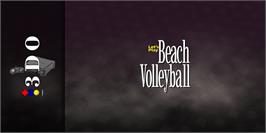 Arcade Cabinet Marquee for ESPN - Let's Play Beach Volleyball.